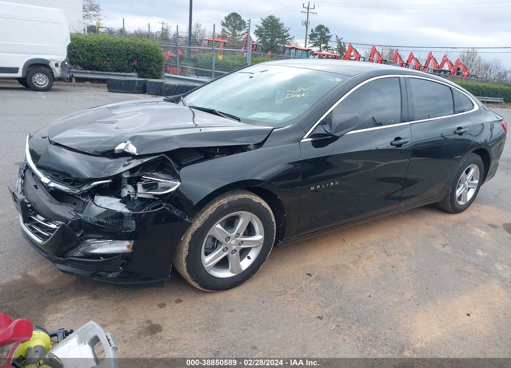 2022 CHEVROLET MALIBU FWD LS VIN: 1G1ZB5ST2NF196719