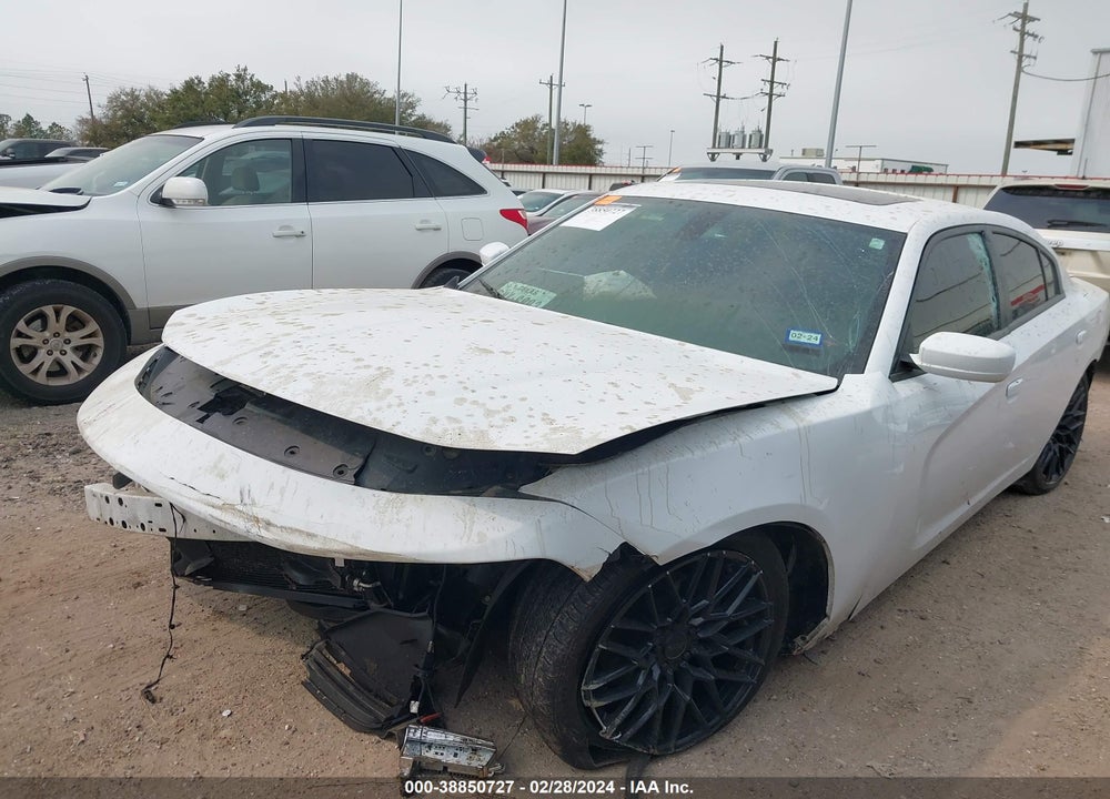2019 DODGE CHARGER SXT RWD VIN: 2C3CDXBG0KH636327
