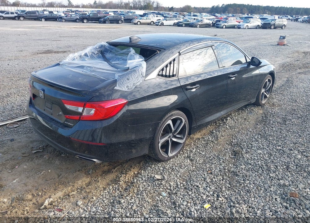 2018 HONDA ACCORD SPORT VIN: 1HGCV1F37JA243971