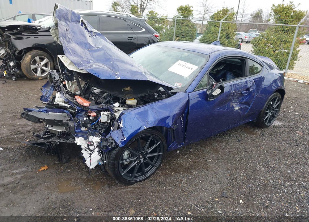 2023 TOYOTA GR86 PREMIUM VIN: JF1ZNBF13P8758288