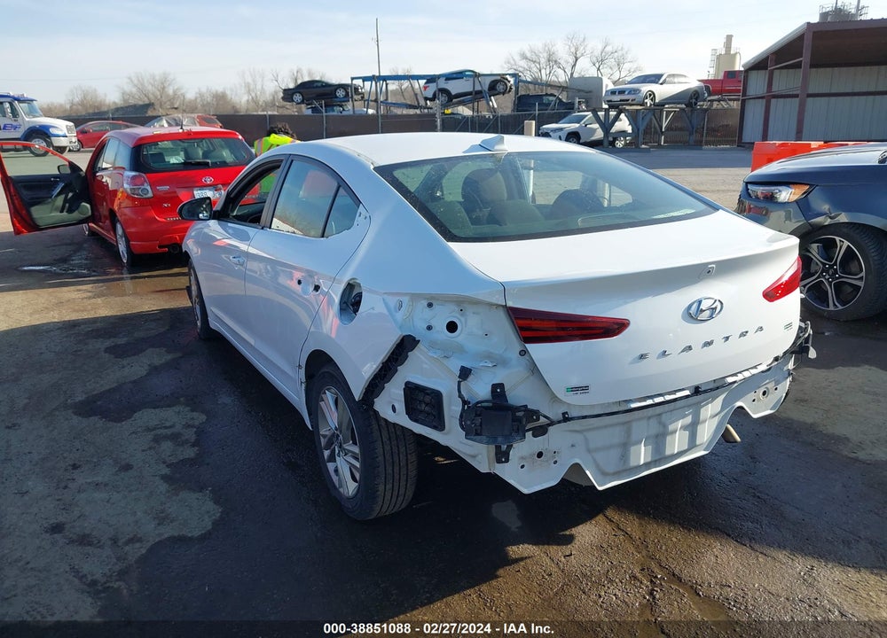 2020 HYUNDAI ELANTRA SEL VIN: 5NPD84LF1LH525691