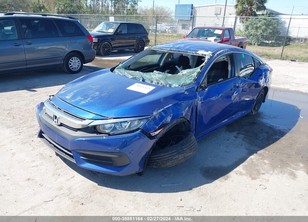 2017 HONDA CIVIC LX VIN: 19XFC2F58HE064354