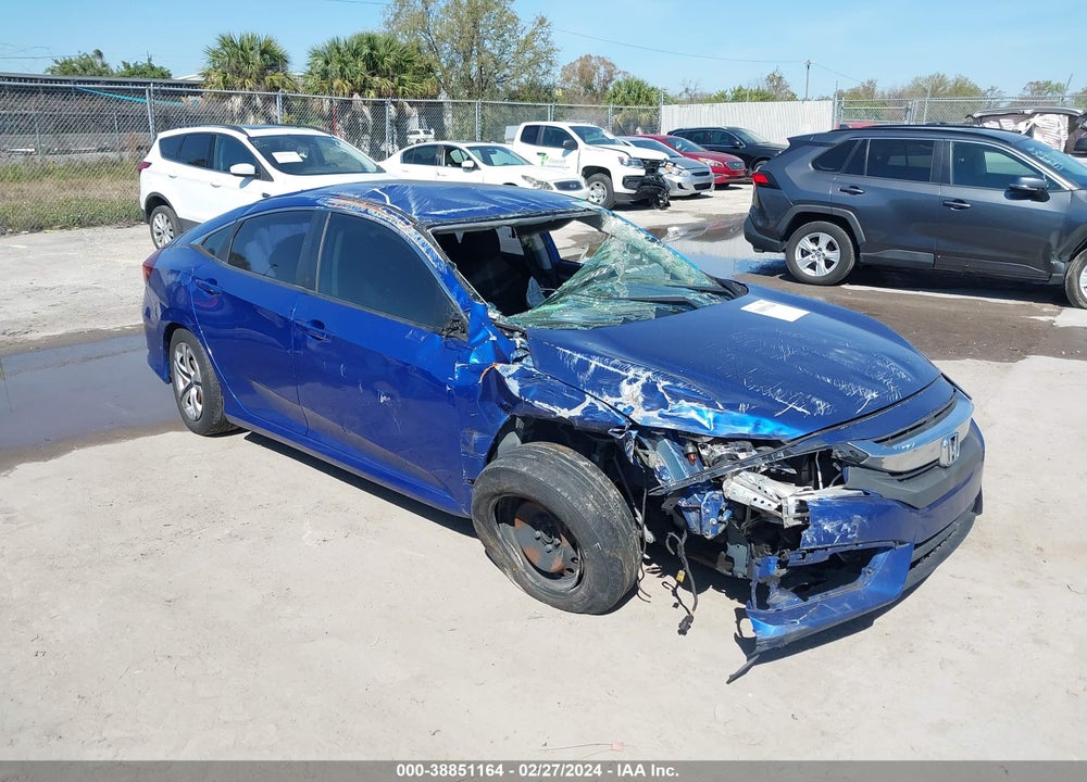 2017 HONDA CIVIC LX VIN: 19XFC2F58HE064354