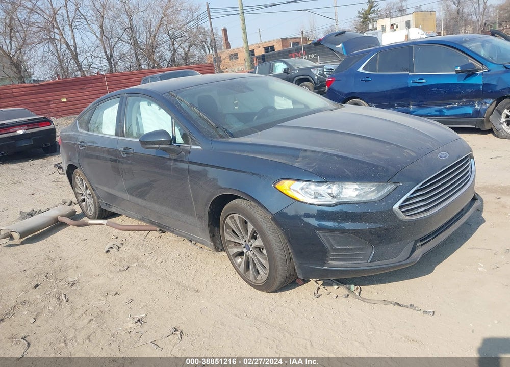 2020 FORD FUSION SE VIN: 3FA6P0T98LR255652