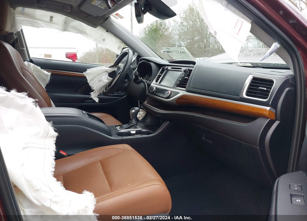2019 TOYOTA HIGHLANDER LIMITED VIN: 5TDDZRFH6KS980634