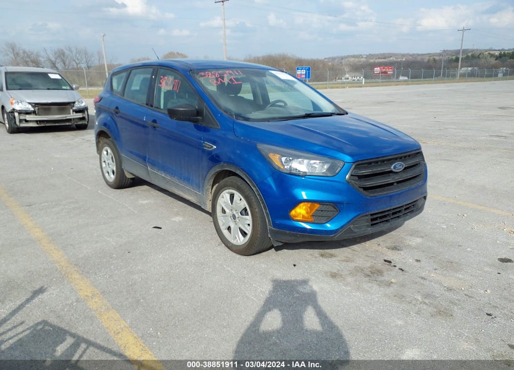 2019 FORD ESCAPE S VIN: 1FMCU0F75KUB53941