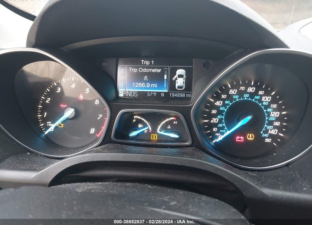 2013 FORD ESCAPE SE VIN: 1FMCU0G98DUA21601