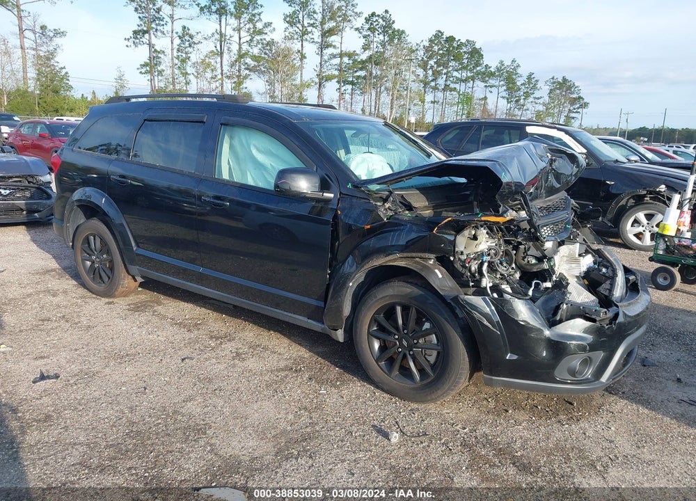 2019 DODGE JOURNEY SE VIN: 3C4PDCBB8KT773047