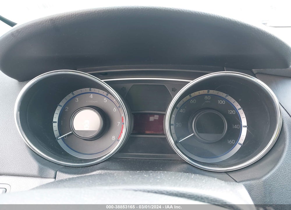 2013 HYUNDAI SONATA GLS VIN: 5NPEB4AC0DH613325