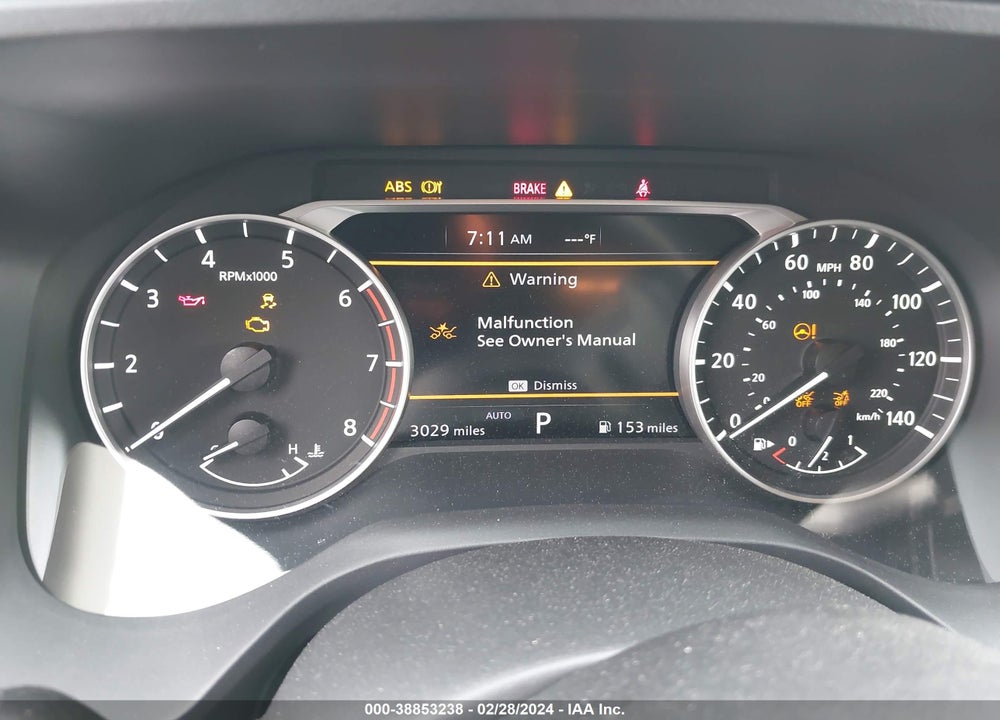 2023 NISSAN ROGUE SV INTELLIGENT AWD VIN: 5N1BT3BB3PC889137