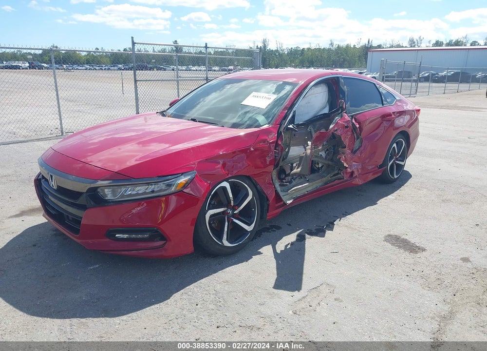 2020 HONDA ACCORD SPORT VIN: 1HGCV1F35LA117627