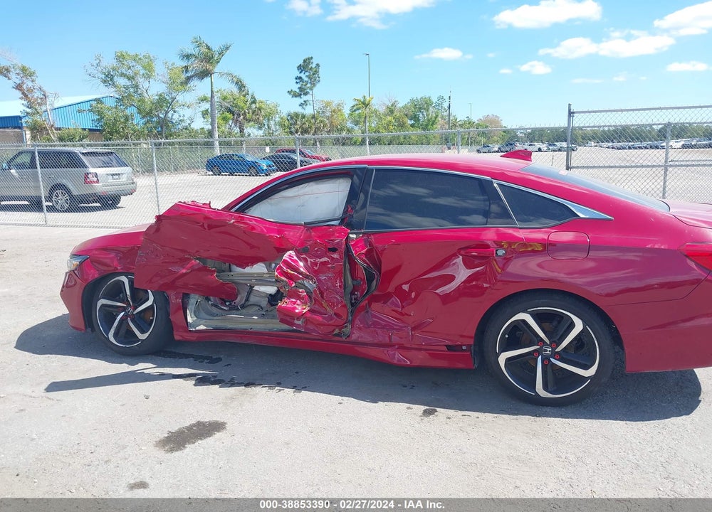2020 HONDA ACCORD SPORT VIN: 1HGCV1F35LA117627