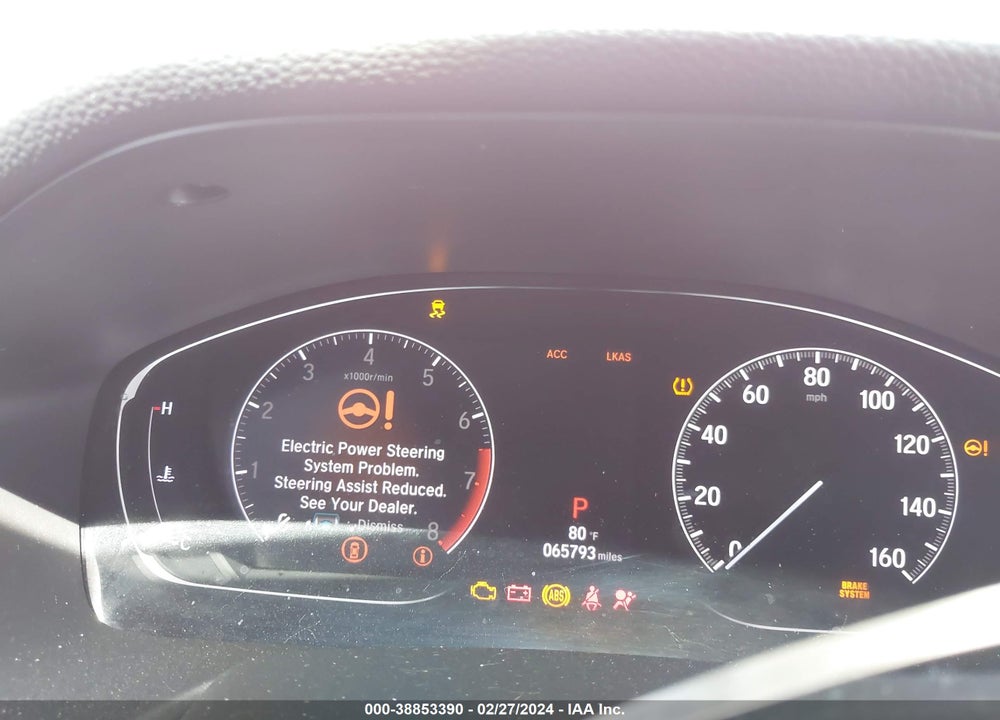 2020 HONDA ACCORD SPORT VIN: 1HGCV1F35LA117627