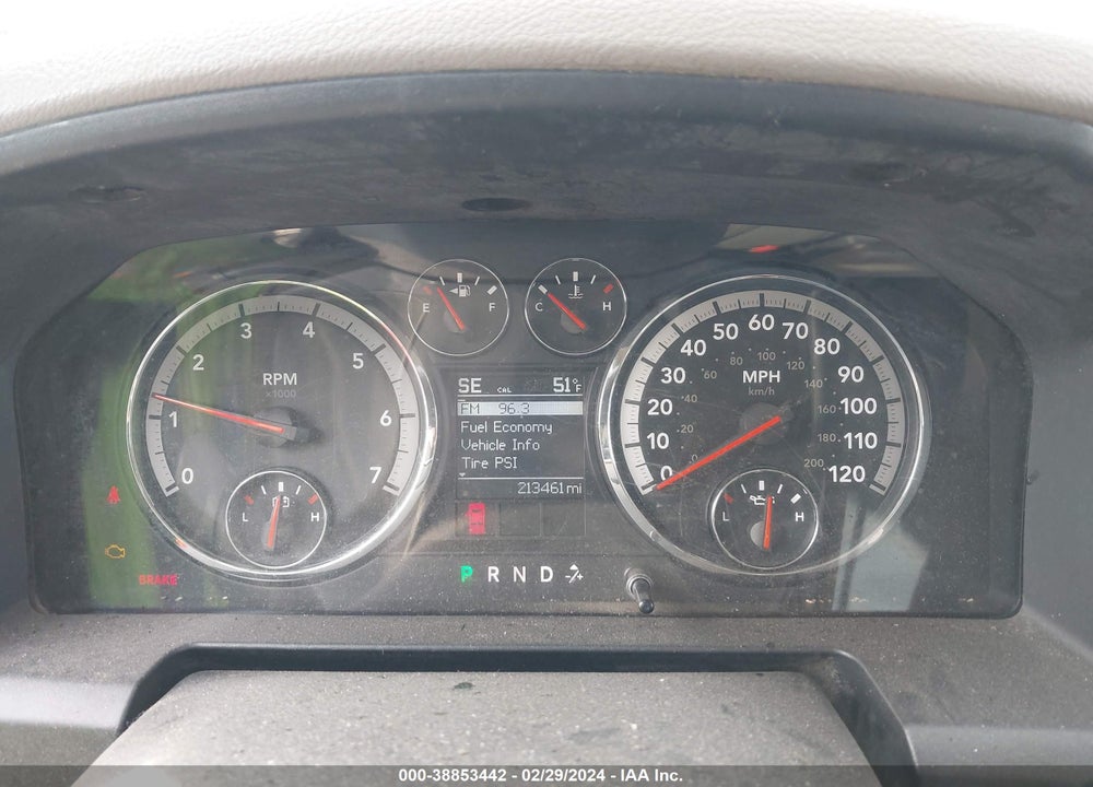 2010 DODGE RAM 1500 SLT/SPORT/TRX VIN: 1D7RV1CT5AS207547