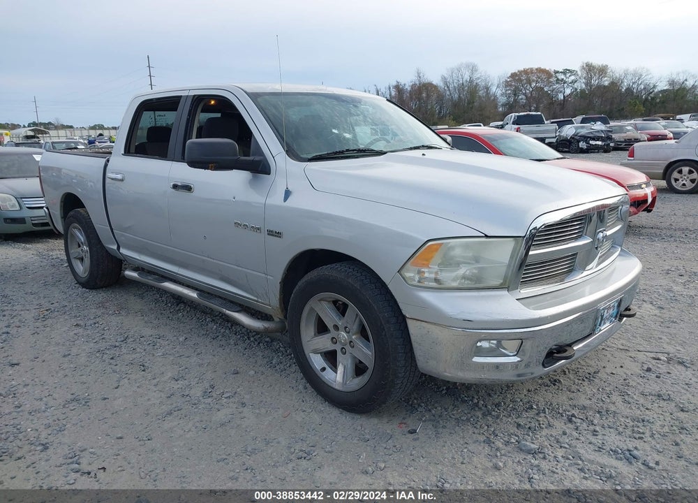 2010 DODGE RAM 1500 SLT/SPORT/TRX VIN: 1D7RV1CT5AS207547
