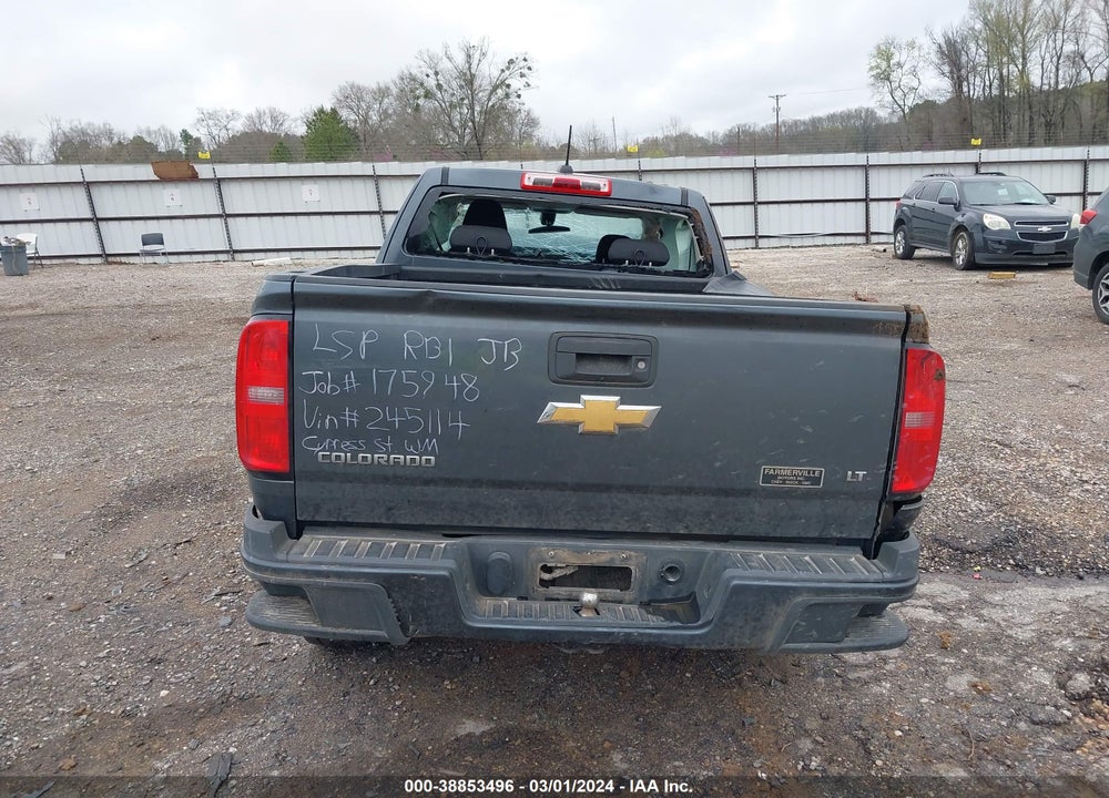 2016 CHEVROLET COLORADO LT VIN: 1GCHSCEA0G1378100