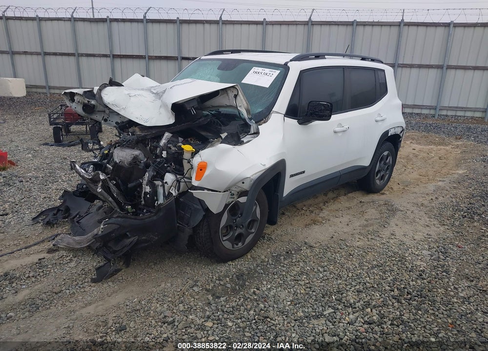 2017 JEEP RENEGADE SPORT FWD VIN: ZACCJAAB7HPF78750