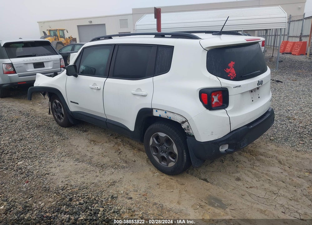 2017 JEEP RENEGADE SPORT FWD VIN: ZACCJAAB7HPF78750