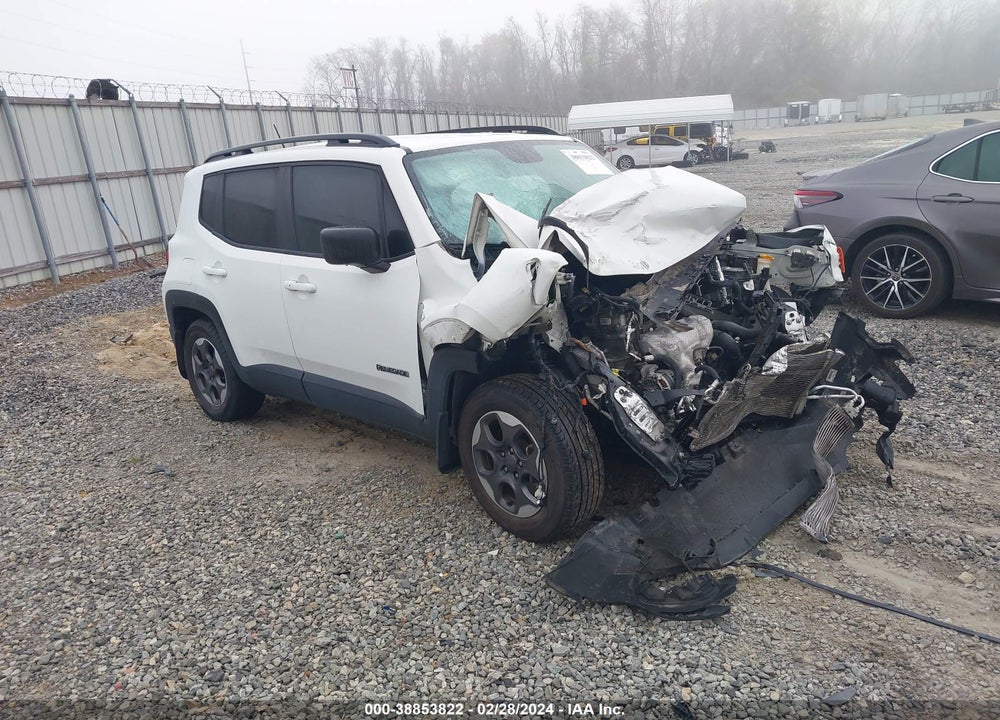 2017 JEEP RENEGADE SPORT FWD VIN: ZACCJAAB7HPF78750