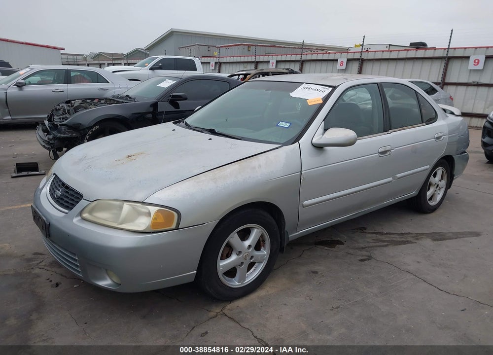 2002 NISSAN SENTRA GXE VIN: 3N1CB51D92L631053