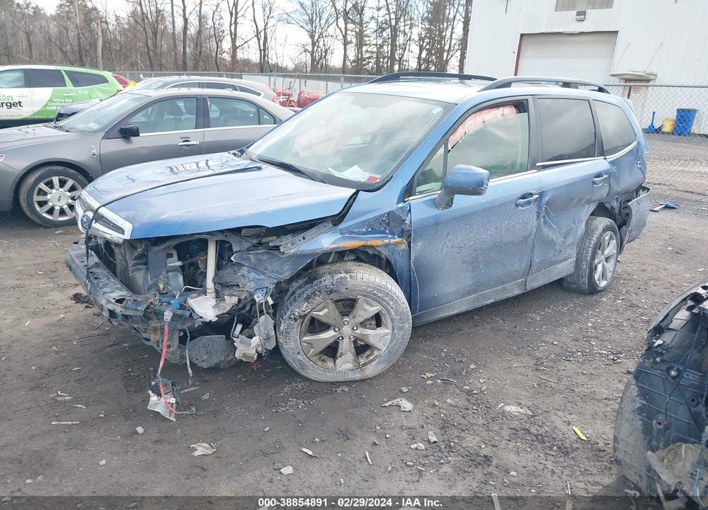 2016 SUBARU FORESTER 2.5I LIMITED VIN: JF2SJAKC8GH485701