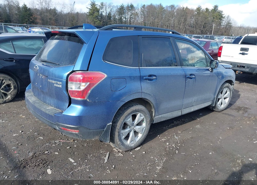2016 SUBARU FORESTER 2.5I LIMITED VIN: JF2SJAKC8GH485701