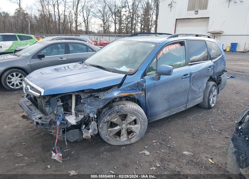 2016 SUBARU FORESTER 2.5I LIMITED VIN: JF2SJAKC8GH485701