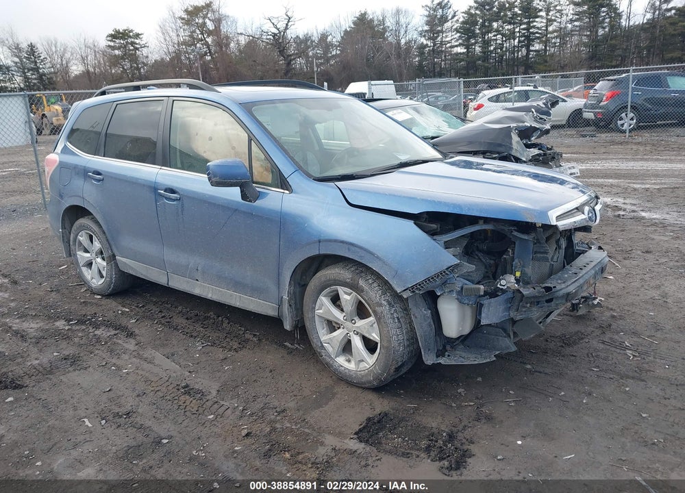 2016 SUBARU FORESTER 2.5I LIMITED VIN: JF2SJAKC8GH485701