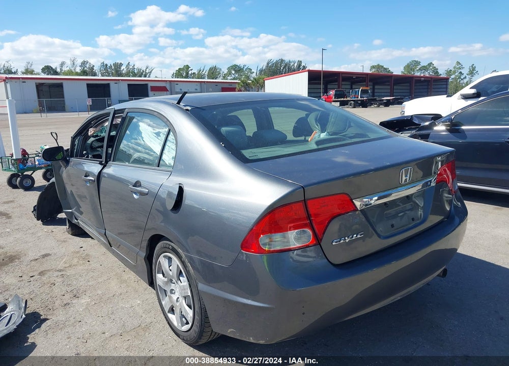 2011 HONDA CIVIC LX VIN: 19XFA1F58BE036061