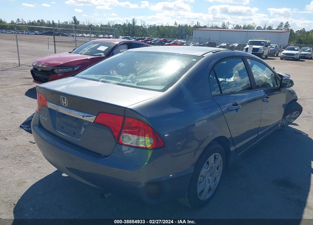 2011 HONDA CIVIC LX VIN: 19XFA1F58BE036061
