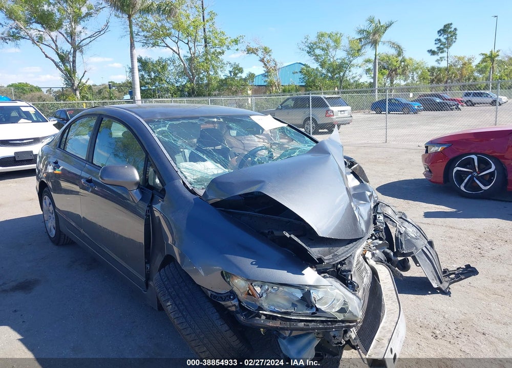 2011 HONDA CIVIC LX VIN: 19XFA1F58BE036061