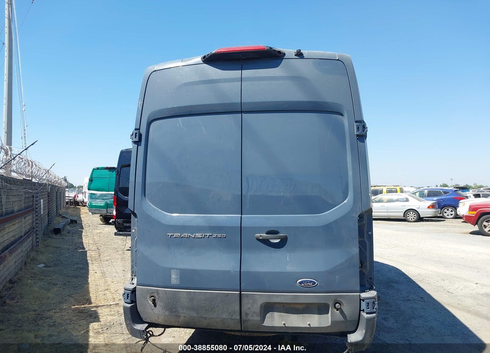 2020 FORD TRANSIT-250 CARGO VAN VIN: 1FTBR3X89LKA72321