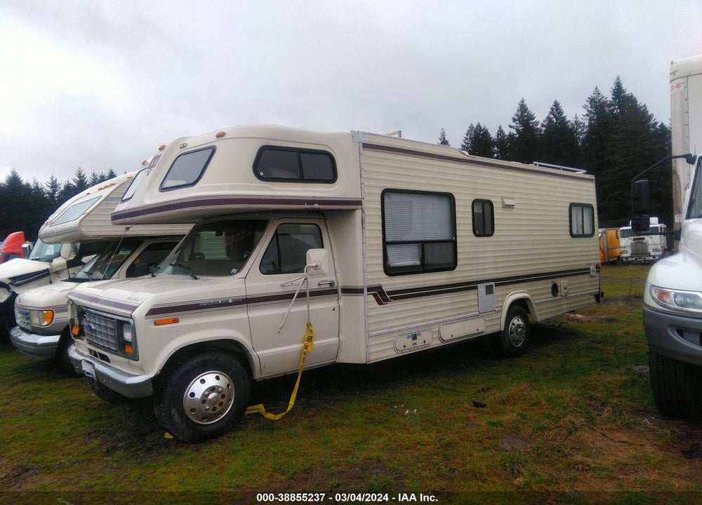 1987 FORD ECONOLINE E350 CUTAWAY VAN VIN: 1FDKE30L2HHC21873