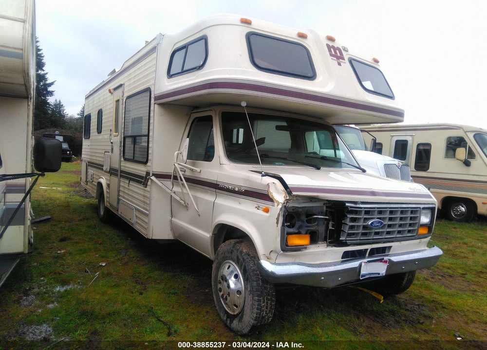 1987 FORD ECONOLINE E350 CUTAWAY VAN VIN: 1FDKE30L2HHC21873