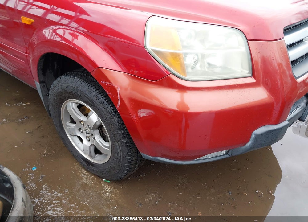 2006 HONDA PILOT EX-L VIN: 2HKYF18546H535433