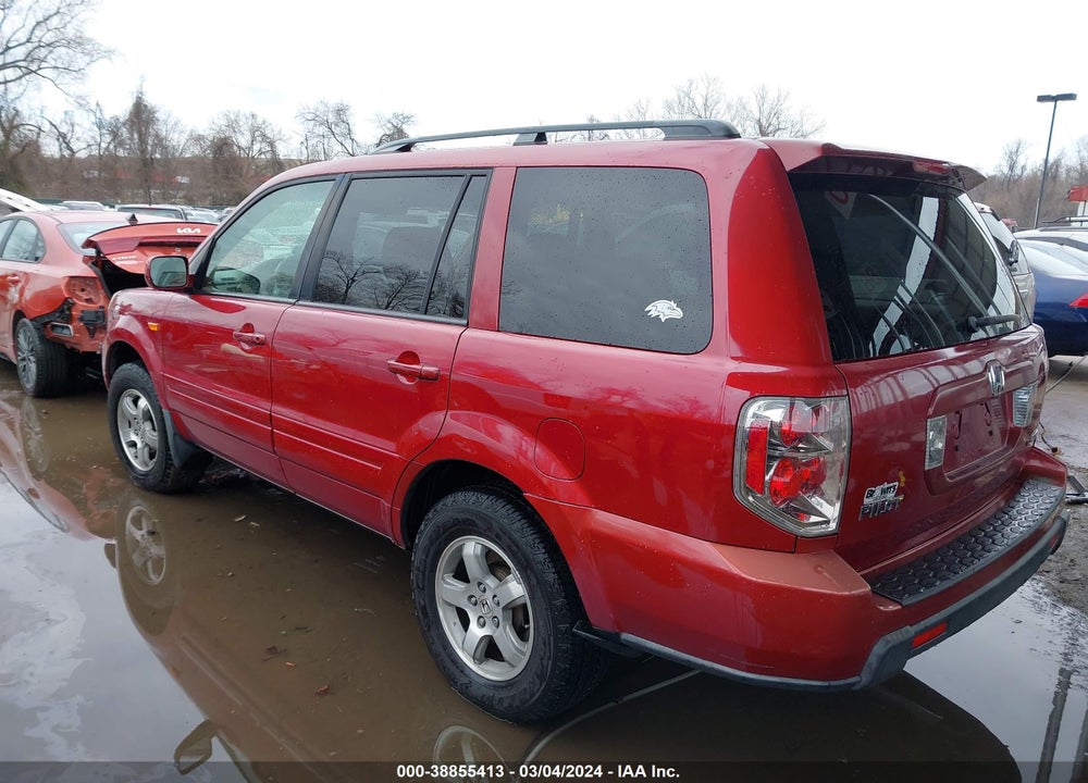 2006 HONDA PILOT EX-L VIN: 2HKYF18546H535433