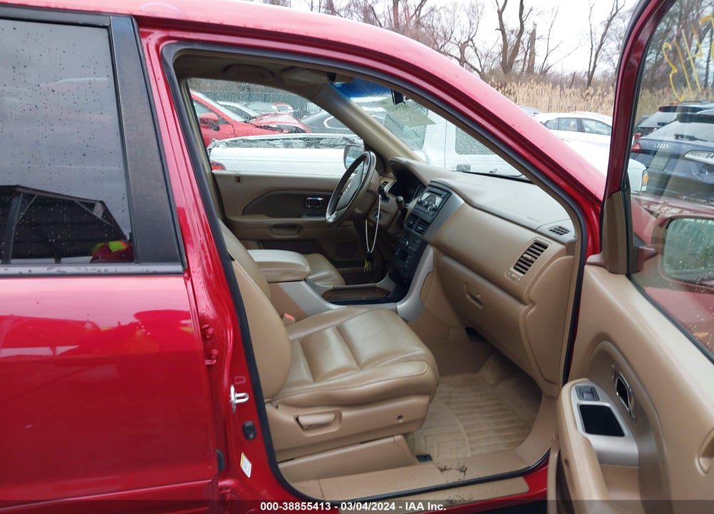 2006 HONDA PILOT EX-L VIN: 2HKYF18546H535433