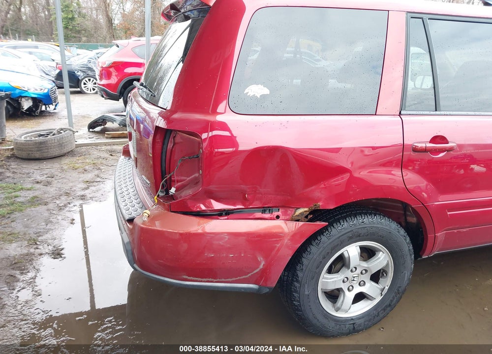 2006 HONDA PILOT EX-L VIN: 2HKYF18546H535433