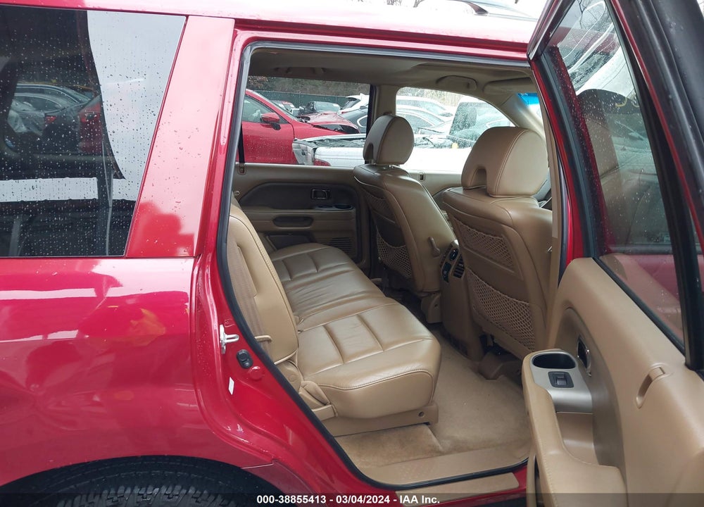 2006 HONDA PILOT EX-L VIN: 2HKYF18546H535433