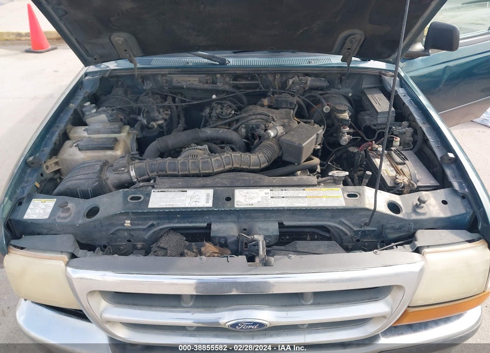 1998 RANGER FORD  SPLASH/XL/XLT VIN: 1FTYR14U5WPA91892
