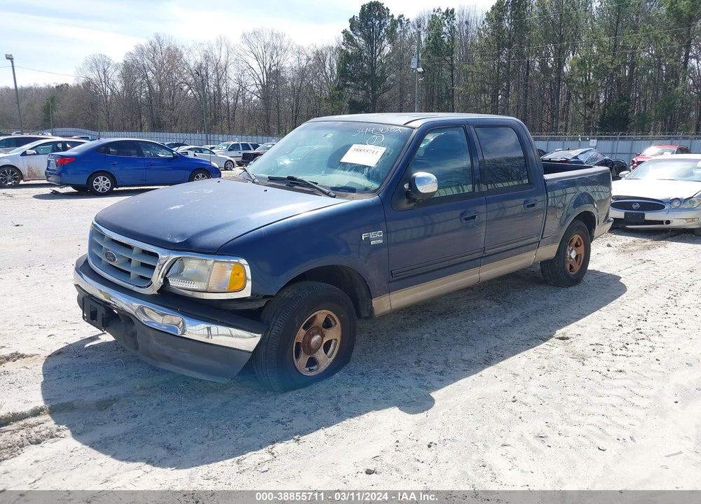 2002 FORD F-150 KING RANCH/LARIAT/XLT VIN: 1FTRW07632KB92523