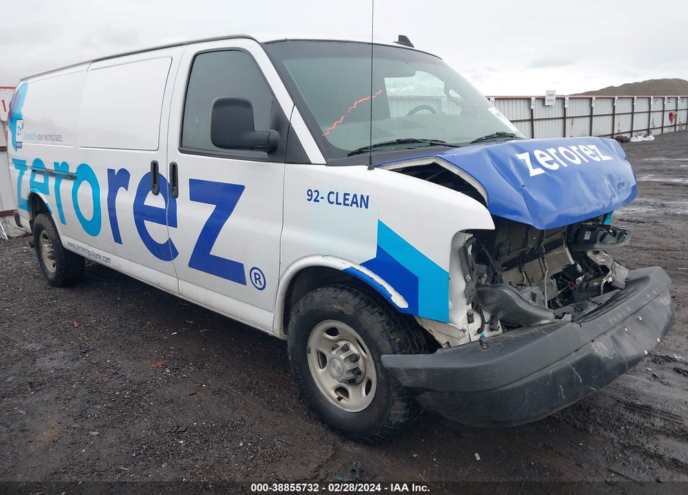 2018 CHEVROLET EXPRESS 3500 WORK VAN VIN: 1GCZGHFG3J1178003