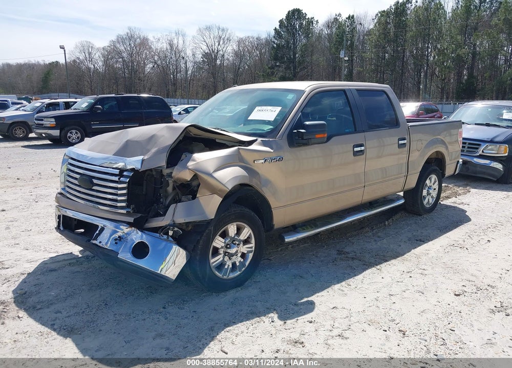 2011 FORD F-150 XLT VIN: 1FTFW1CF3BFA85107