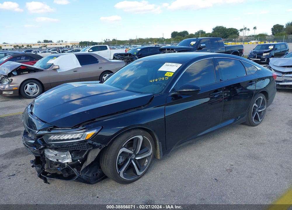2022 HONDA ACCORD SPORT VIN: 1HGCV1F32NA094732