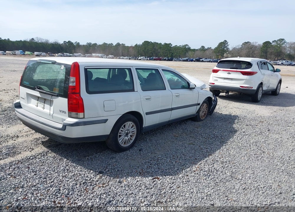 2004 VOLVO V70 2.4 VIN: YV1SW61T142402567