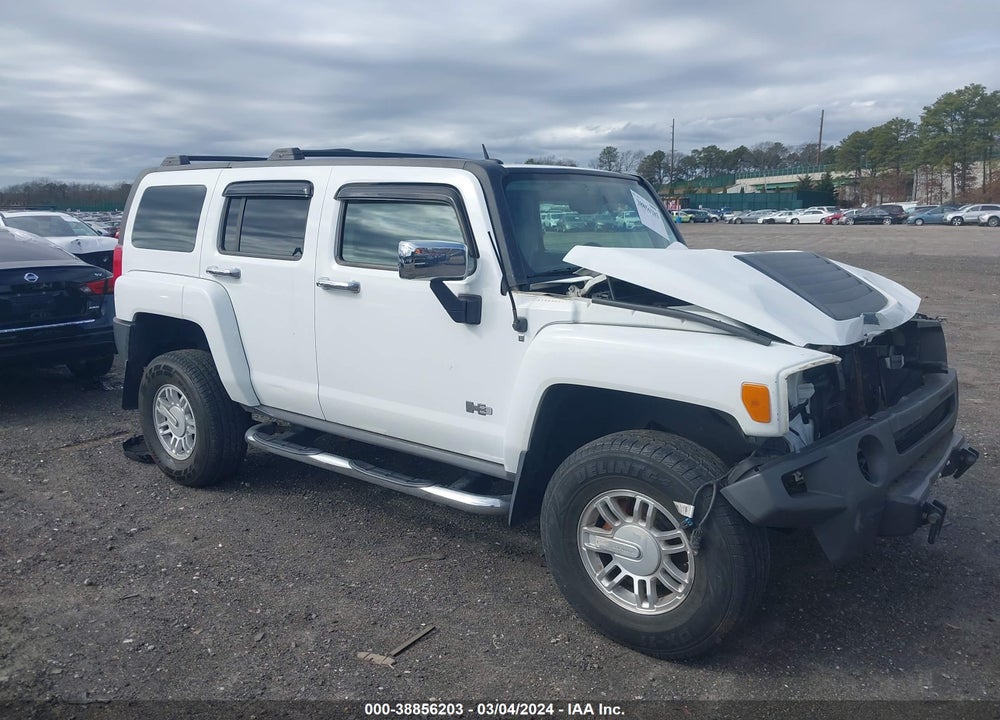 2007 HUMMER H3 SUV VIN: 5GTDN13E278105286