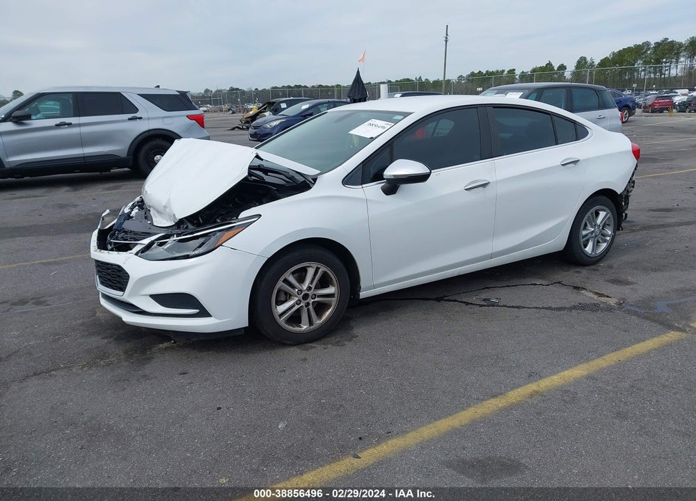 2017 CHEVROLET CRUZE LT AUTO VIN: 1G1BE5SM5H7166663