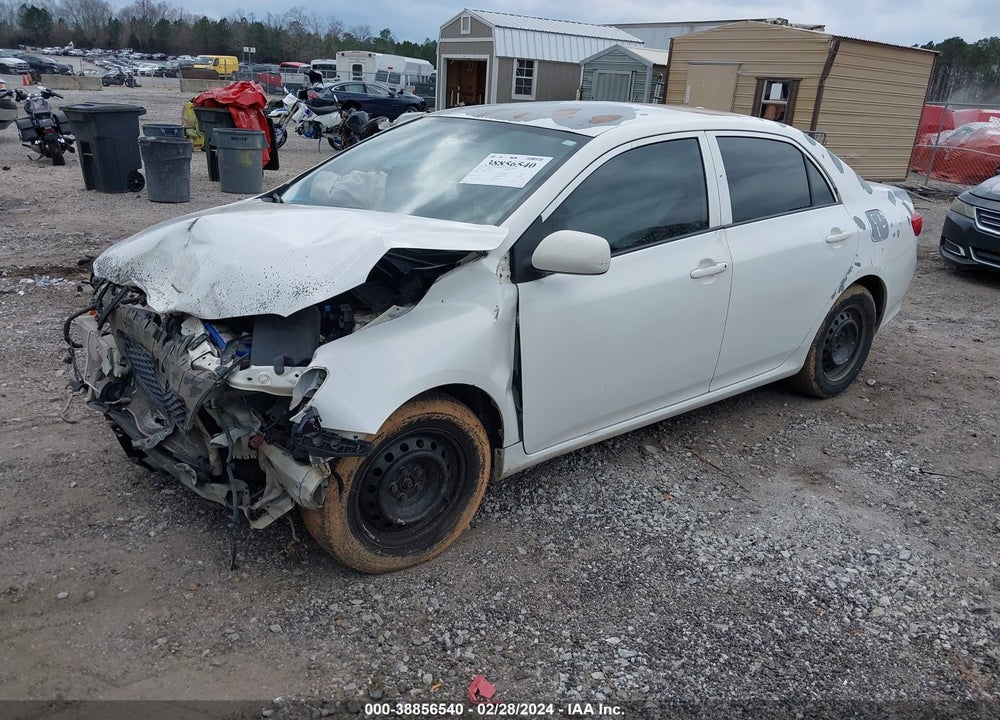 2009 TOYOTA COROLLA LE VIN: JTDBL40E89J026808