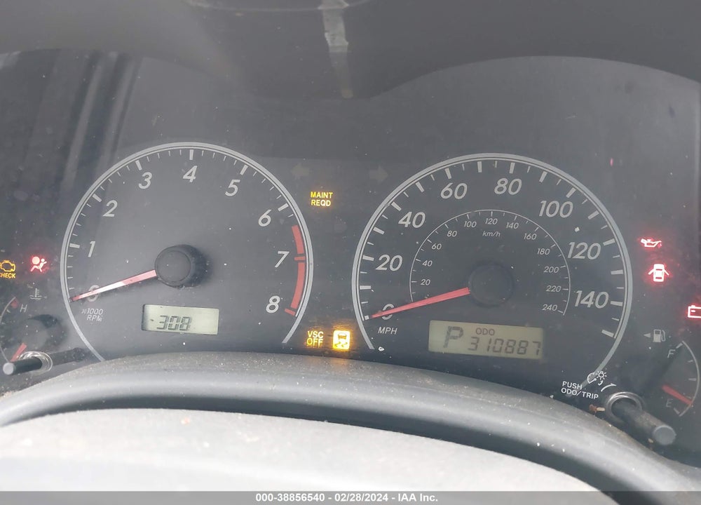 2009 TOYOTA COROLLA LE VIN: JTDBL40E89J026808
