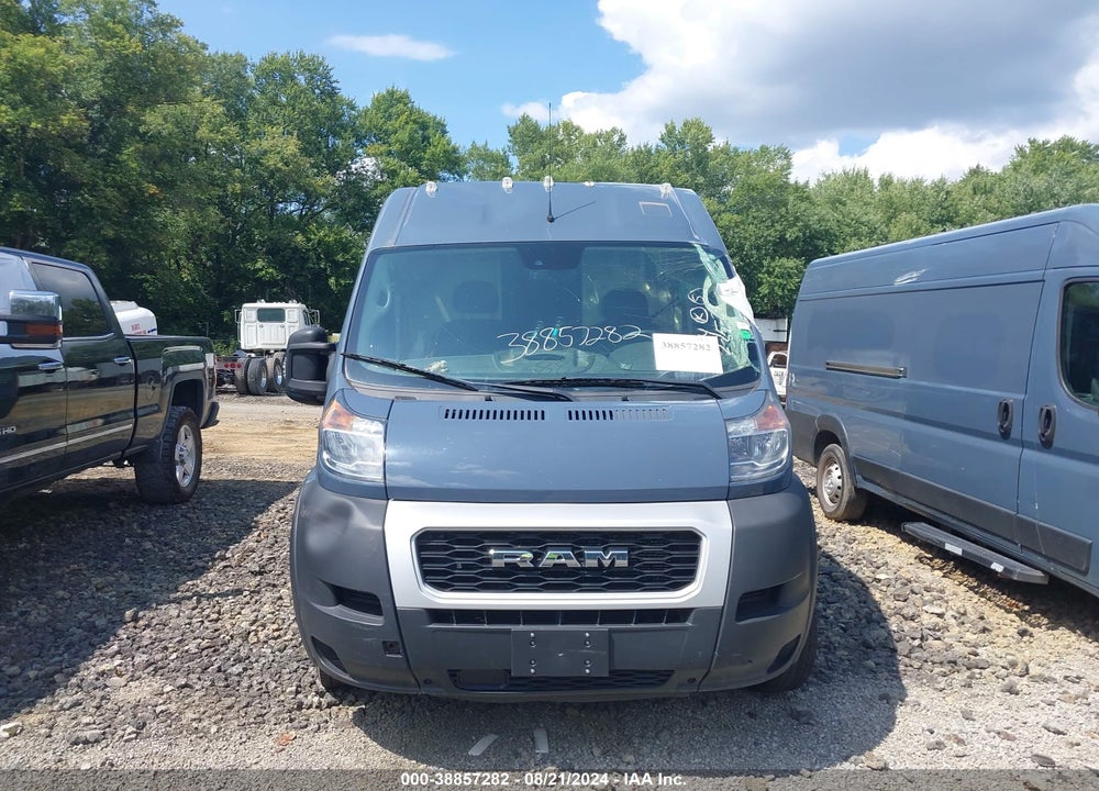 2021 RAM PROMASTER 3500 CARGO VAN HIGH ROOF 159 WB EXT VIN: 3C6MRVJG9ME544470